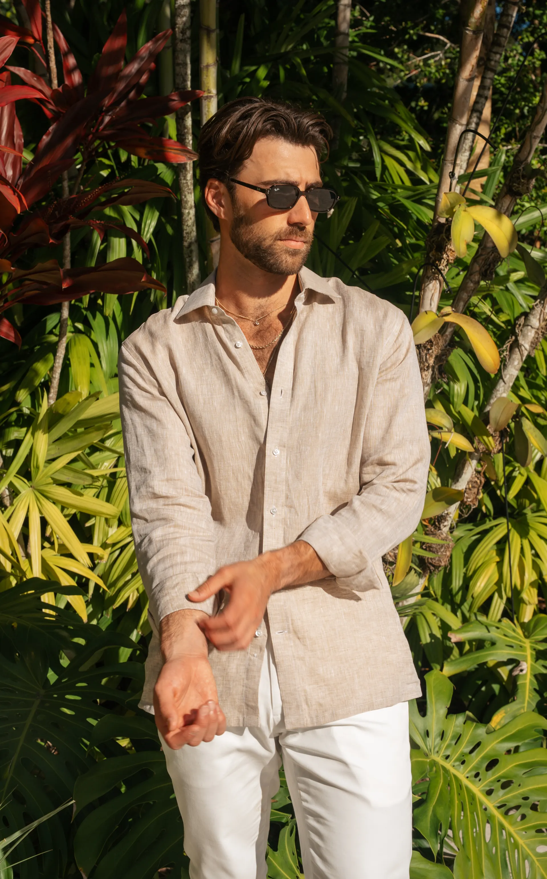 Linen, worn with ease